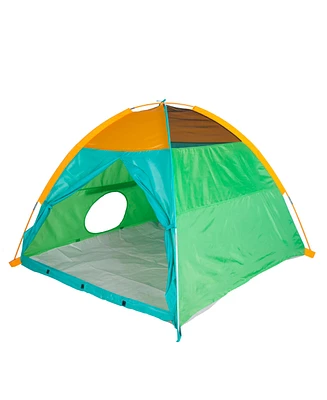 Super Duper 4-Kid Ii Dome Tent - Blue / Green / Orange