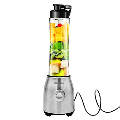 5 Core Personal Blender 20 Oz Capacity Bpa Free Food Processor w 600ml Portable Travel Bottle 300W Powerful Electric Motor -5C 521