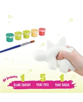 Doodle Hog Dinosaur Squishy Painting Kit - Squishy Toys for Kids, Squishies for Kids - Slow Rise Squishy Animals - Ideal Arts and Crafts, Gifts for 8