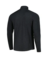 Men's Under Armour Black Wm Phoenix Open T2 Shellrix Raglan Quarter-Zip Jacket