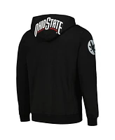 Men's Pro Standard Black Ohio State Buckeyes Classic Full-Zip Hoodie