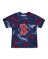 Toddler Boys and Girls Outerstuff Navy Boston Red Sox Field Ball T-shirt Shorts Set