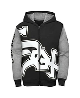 Toddler Boys and Girls Black Chicago White Sox Postcard Full-Zip Hoodie