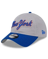 Men's New Era New York Mets 2024 Batting Practice 9TWENTY Adjustable Hat