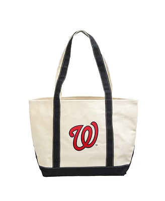 Women's Washington Nationals Canvas Tote Bag