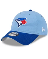 Men's New Era Light Blue Toronto Blue Jays 2024 Batting Practice 9TWENTY Adjustable Hat