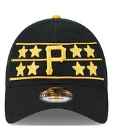 Men's New Era Black Pittsburgh Pirates 2024 Batting Practice 9TWENTY Adjustable Hat