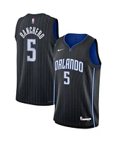 Big Boys Nike Paolo Banchero Black Orlando Magic Swingman Jersey - Icon Edition