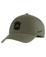 Men's Nike Olive Minnesota Golden Gophers Military-Inspired Pack Heritage86 Adjustable Hat