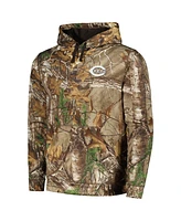 Men's Dunbrooke Camo Cincinnati Reds Champion Realtree Pullover Hoodie