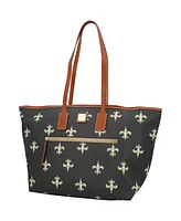 Women's Dooney & Bourke New Orleans Saints Sporty Monogram Large Zip Tote Bag