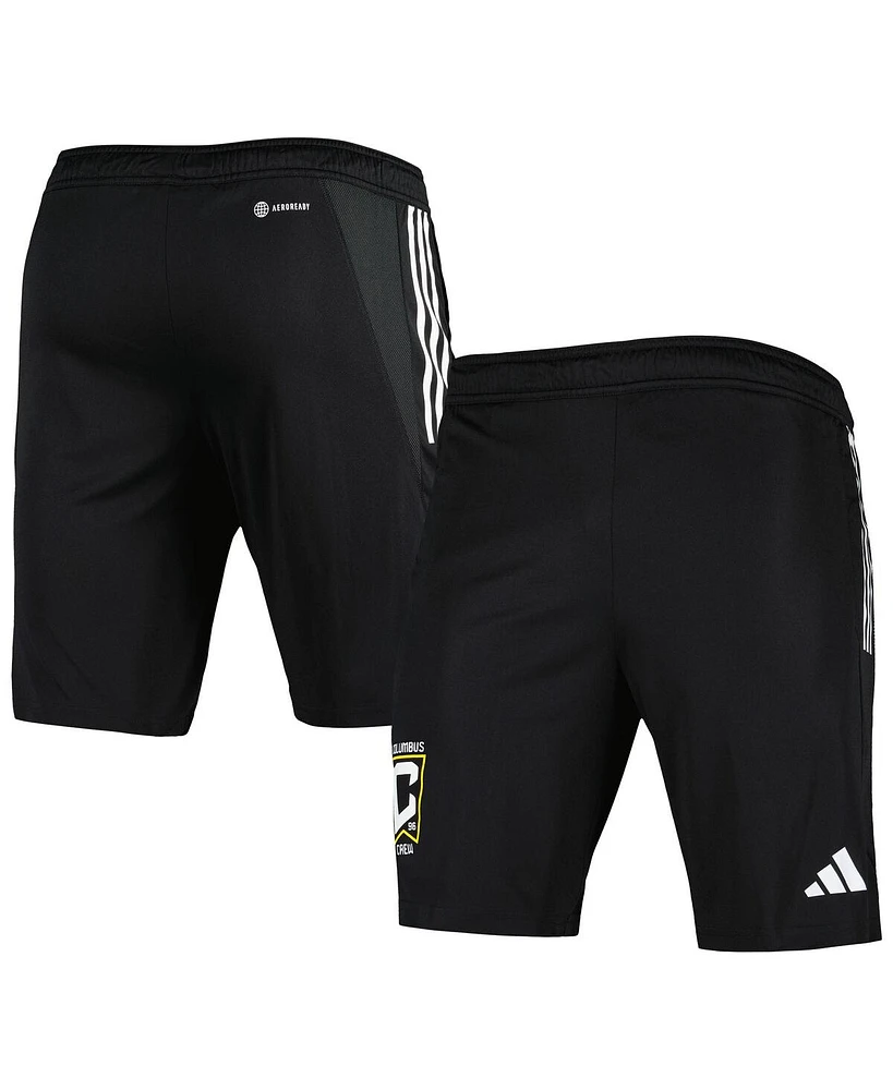 Men's adidas Black Columbus Crew 2023 On-Field Aeroready Training Shorts