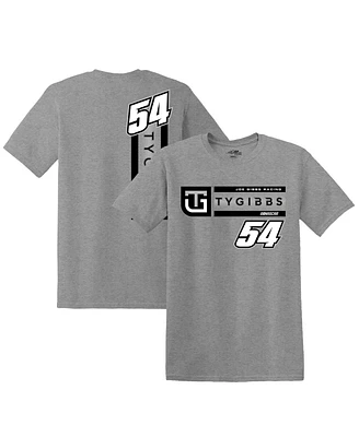 Men's Joe Gibbs Racing Team Collection Heather Gray Ty Gibbs Lifestyle T-shirt