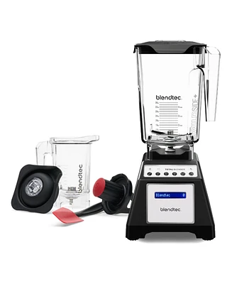 Blendtec Total Classic Original Blender, 90 oz WildSide+ Jar, 24 oz Twister Jar, and Spectacula Spatula