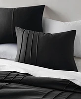 510 Design Porter Washed Pleated -Pc. Duvet Cover Set