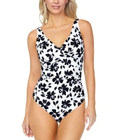 Island Escape Women's Monterey One-Piece Swimsuit, Created for Macy's