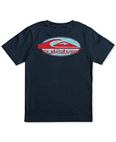 Quiksilver Big Boys Cotton Retro Rocker Logo Graphic T-Shirt