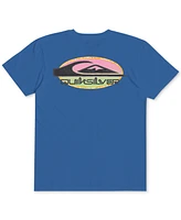 Quiksilver Big Boys Cotton Retro Rocker Logo Graphic T-Shirt