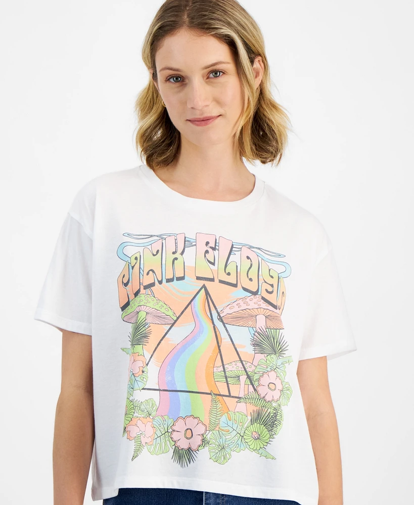 Grayson Threads, The Label Juniors' Pink Floyd Graphic T-Shirt