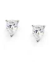 Kleinfeld Cubic Zirconia Pear Cut Stud Earrings