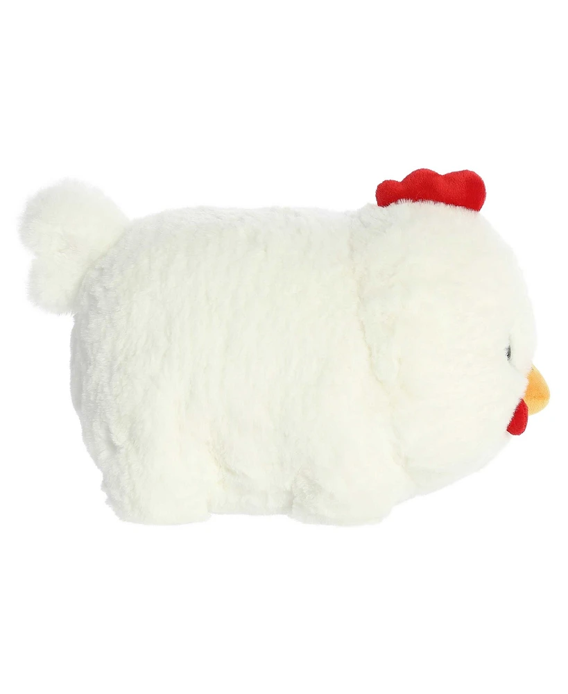 Aurora Medium Claire Chicken Spudsters Adorable Plush Toy White 10.5"