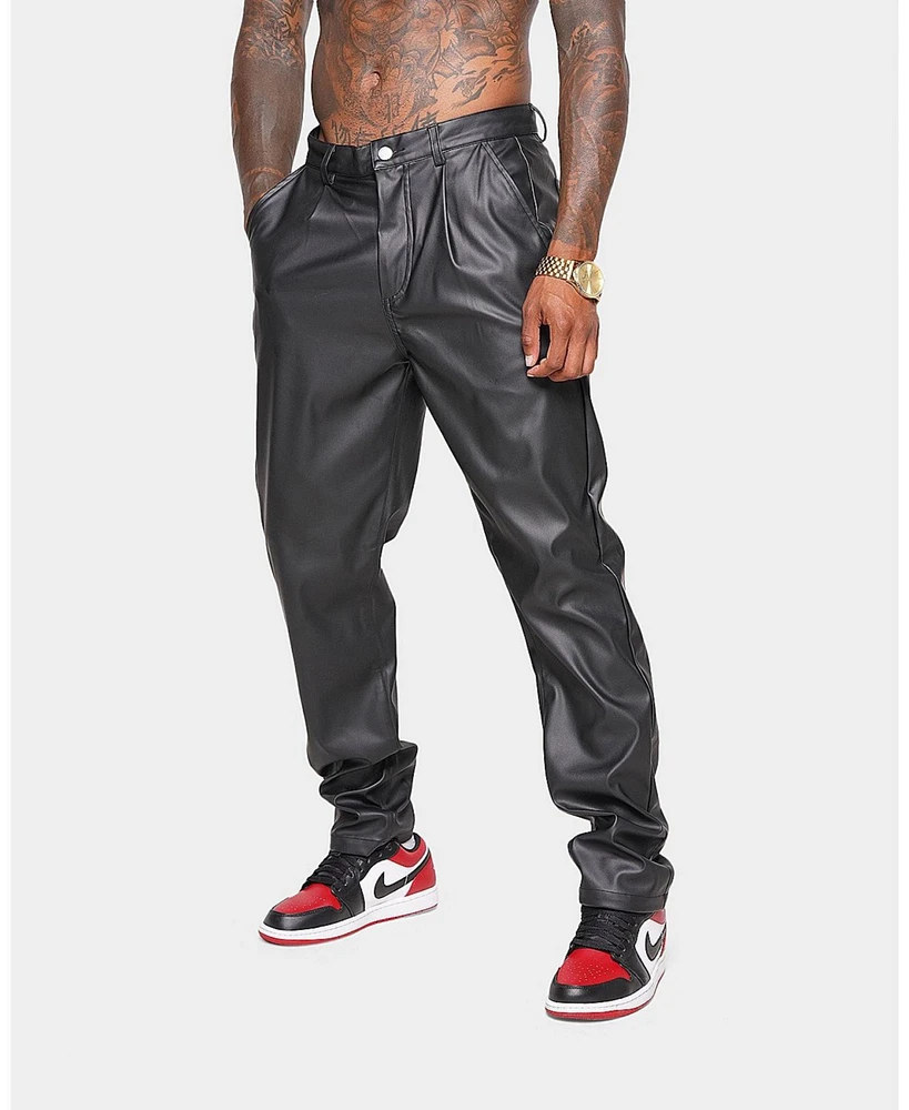 Xxiii Men's Mykel Faux Leather Pant