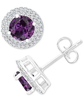 Amethyst (1-1/2 ct. t.w.) & Lab