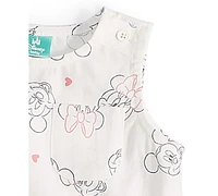 Disney Baby Minnie & Mickey Mouse Printed Tank Top Shorts, 2 Piece Set