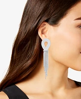 I.n.c. International Concepts Pave Looped Chain Statement Earrings, Created for Macy's