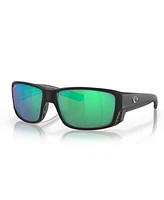 Costa Del Mar Men's Pargo Polarized Sunglasses, Mirror 6S9086