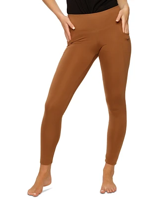 Felina Essentials Soft Suede Mid-Rise Legging