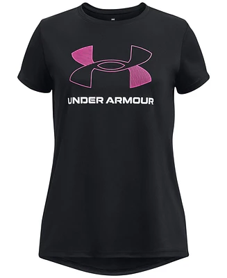 Under Armour Girls Tech Big Logo Short Sleeve T-shirt
