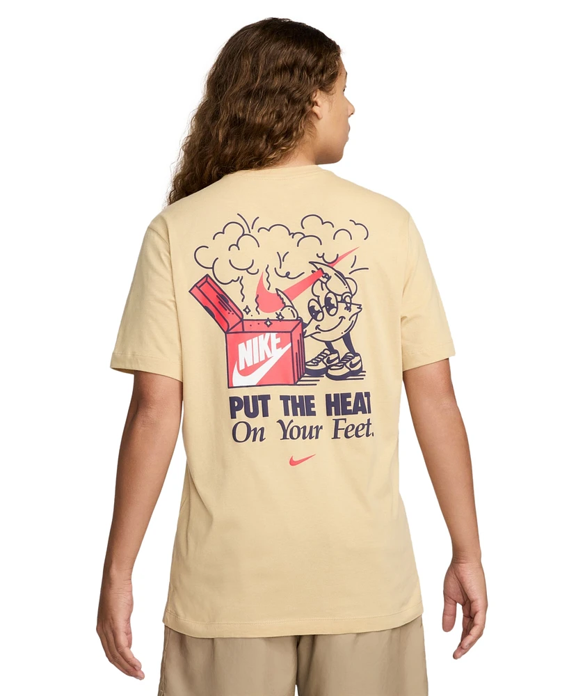 Nike Men's Short Sleeve Crewneck Logo Graphic T-Shirt