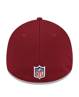 Men's New Era Burgundy Washington Commanders 2023 Nfl Training Camp 39THIRTY Flex Fit Hat