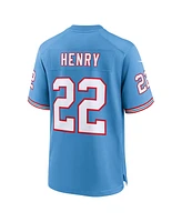 Big Boys Nike Derrick Henry Light Blue Tennessee Titans Game Jersey