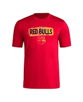 Men's adidas Red New York Bulls Local Pop Aeroready T-shirt
