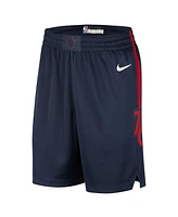 Men's Nike Navy Philadelphia 76ers 2023/24 City Edition Swingman Shorts
