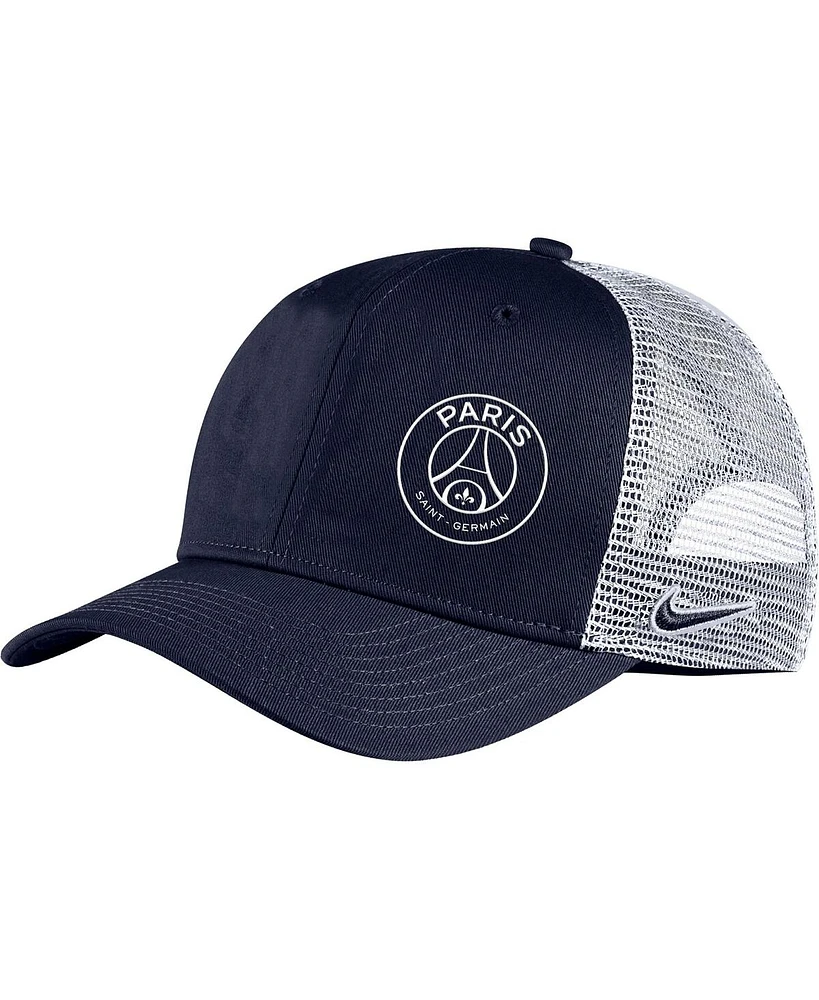 Men's Nike Navy Paris Saint-Germain Classic99 Trucker Snapback Hat