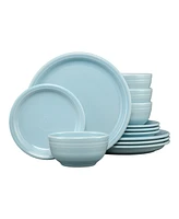 Fiesta Sky 12-Pc Bistro Dinnerware Set, Service for 4