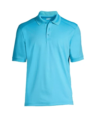 Lands' End Men's Short Sleeve Rapid Dry Active Polo Shirt