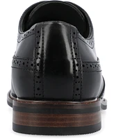 Vance Co. Men's Nikola Tru Comfort Foam Slip-On Oxford Dress Shoes