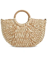 Style & Co Straw Tote Crossbody, Exclusively at Macy's