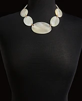 Style & Co Gold-Tone Rivershell Statement Necklace, 18-1/2" + 3" extender, Created for Macy's