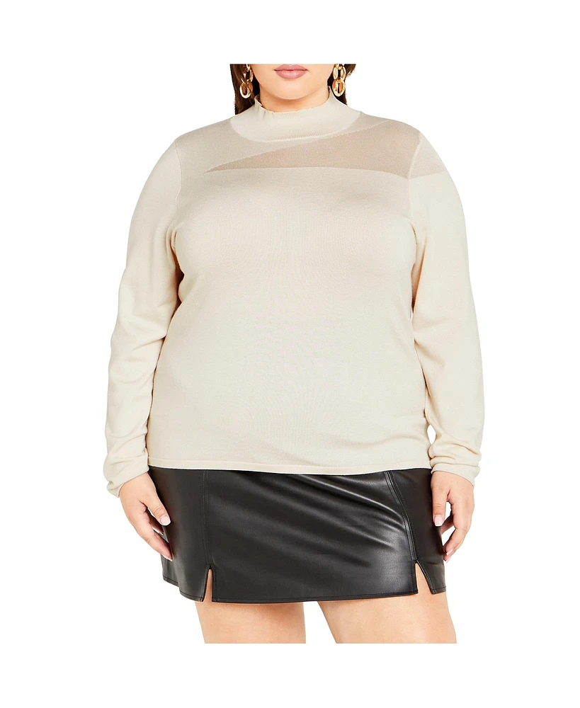 City Chic Plus Katalina Jumper
