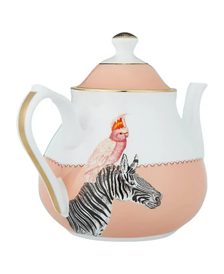 Yvonne Ellen Cockatoo and Zebra Teapot