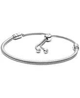Pandora Sterling Silver Heart Charm Bracelet Gift Set