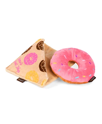 P.l.a.y. Doughboy Donut Plush Dog Toy