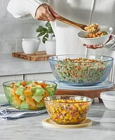 Pyrex Colors Sculpted, Tinted Dreams 6-Pc Mixing Bowl Set