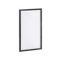 Cilla Magnetic Wall Mounted White Board with Wood Frame