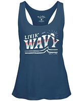 Salt Life Women's In The Curl Cotton Racerback Tank Top